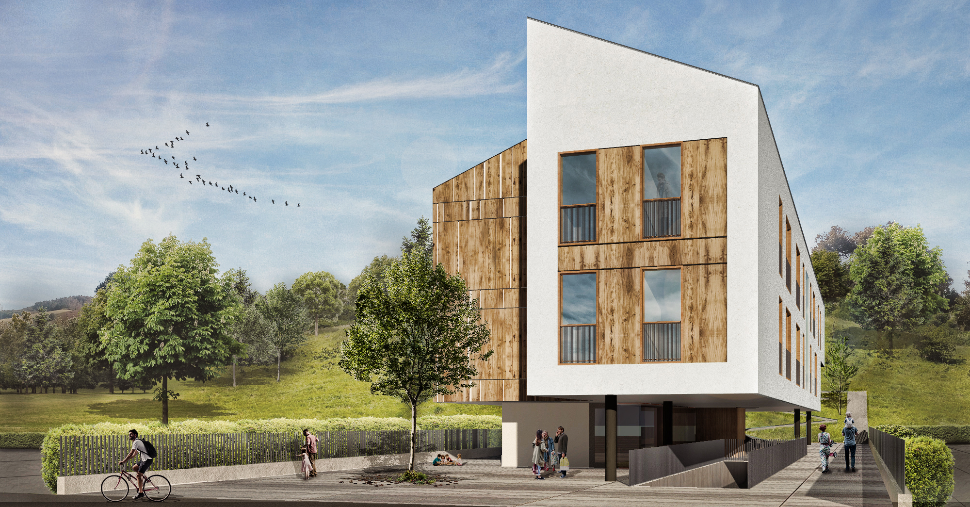 RENDER VPO (Concurso de Viviendas de Protección Oficial) | VIRAQuitectura